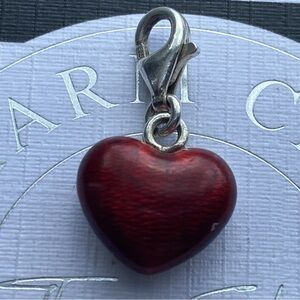 Thomas Sabo Bracelet Red Heart Charm Sterling Silver Hallmarked